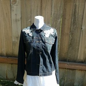 AS Jean jacket lace back